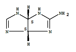 順式-(9ci)-1,3a,4,6a-四氫-咪唑并[4,5-d]咪唑-2-胺結(jié)構(gòu)式_749183-19-5結(jié)構(gòu)式