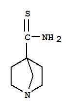 1-Azabicyclo[2.2.1]heptane-4-carbothioamide(9ci) Structure,749185-50-0Structure