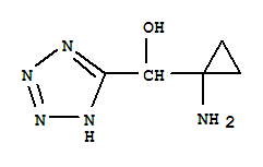 1H-tetrazole-5-methanol,-alpha--(1-aminocyclopropyl)-(9ci)Structure,749845-38-3Structure 1H-tetrazole-5-methanol,-alpha--(1-aminocyclopropyl)-(9ci) Structure,749845-38-3Structure