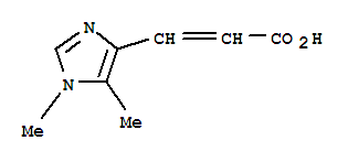 2-Propenoicacid,3-(1,5-dimethyl-1h-imidazol-4-yl)-(9ci)Structure,752983-79-2Structure 2-Propenoicacid,3-(1,5-dimethyl-1h-imidazol-4-yl)-(9ci) Structure,752983-79-2Structure