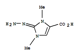 (9ci)-2-亞肼基-2,3-二氫-1,3-二甲基-1H-咪唑-4-羧酸結(jié)構(gòu)式_754201-38-2結(jié)構(gòu)式
