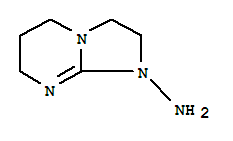 (9ci)-2,3,6,7-四氫-咪唑并[1,2-a]嘧啶-1(5h)-胺結(jié)構(gòu)式_755739-70-9結(jié)構(gòu)式