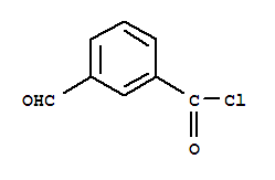 (9ci)-3-甲酰基-苯甲酰氯結構式_75650-38-3結構式