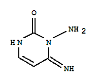 2(1H)-pyrimidinone,1-amino-3,6-dihydro-6-imino-(9ci)Structure,757180-98-6Structure 2(1H)-pyrimidinone,1-amino-3,6-dihydro-6-imino-(9ci) Structure,757180-98-6Structure