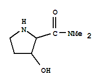 2-Pyrrolidinecarboxamide, 3-hydroxy-n,n-dimethyl-(9ci)Structure,757967-87-6Structure 2-Pyrrolidinecarboxamide, 3-hydroxy-n,n-dimethyl-(9ci) Structure,757967-87-6Structure