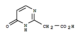 2-Pyrimidineacetic acid, 1,4-dihydro-4-oxo-(9ci)Structure,758632-69-8Structure 2-Pyrimidineacetic acid, 1,4-dihydro-4-oxo-(9ci) Structure,758632-69-8Structure