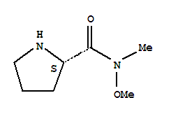 2-Pyrrolidinecarboxamide,n-methoxy-n-methyl-,(2s)-(9ci)Structure,760164-31-6Structure 2-Pyrrolidinecarboxamide,n-methoxy-n-methyl-,(2s)-(9ci) Structure,760164-31-6Structure