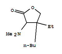 (9ci)-4-丁基-3-(二甲基氨基)-4-乙基二氫-2(3H)-呋喃酮結(jié)構(gòu)式_760192-69-6結(jié)構(gòu)式