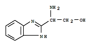 1H-benzimidazole-2-ethanol, -bta--amino- Structure,760933-36-6Structure
