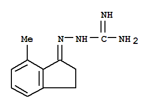 Hydrazinecarboximidamide, 2-(2,3-dihydro-7-methyl-1h-inden-1-ylidene)-(9ci)Structure,763027-02-7Structure Hydrazinecarboximidamide, 2-(2,3-dihydro-7-methyl-1h-inden-1-ylidene)-(9ci) Structure,763027-02-7Structure