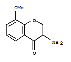 (9ci)-3-氨基-2,3-二氫-8-甲氧基-4H-1-苯并吡喃-4-酮結(jié)構(gòu)式_763863-53-2結(jié)構(gòu)式