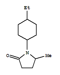 2-Pyrrolidinone,1-(4-ethylcyclohexyl)-5-methyl-(9ci)Structure,764717-98-8Structure 2-Pyrrolidinone,1-(4-ethylcyclohexyl)-5-methyl-(9ci) Structure,764717-98-8Structure