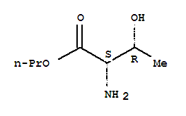 (9ci)-L-蘇氨酸-丙酯結構式_764724-41-6結構式