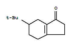 (9ci)-6-(1,1-二甲基乙基)-2,3,4,5,6,7-六氫-1H-茚-1-酮結構式_766537-98-8結構式