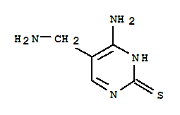 2-Pyrimidinethiol, 4-amino-5-(aminomethyl)-(5ci)Structure,766545-82-8Structure 2-Pyrimidinethiol, 4-amino-5-(aminomethyl)-(5ci) Structure,766545-82-8Structure