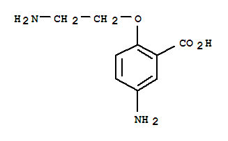 (9ci)-5-氨基-2-(2-氨基乙氧基)-苯甲酸結(jié)構(gòu)式_766551-71-7結(jié)構(gòu)式