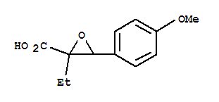 (9ci)-2-乙基-3-(4-甲氧基苯基)-環(huán)氧乙烷羧酸結(jié)構(gòu)式_769073-61-2結(jié)構(gòu)式