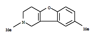 (9ci)-1,2,3,4-四氫-2,8-二甲基-苯并呋喃并[3,2-c]吡啶結構式_769859-75-8結構式
