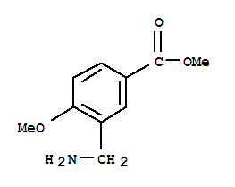 (9ci)-3-(氨基甲基)-4-甲氧基-苯甲酸甲酯結(jié)構(gòu)式_771579-95-4結(jié)構(gòu)式