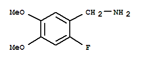 Benzenemethanamine, 2-fluoro-4,5-dimethoxy-(9ci)Structure,771584-49-7Structure Benzenemethanamine, 2-fluoro-4,5-dimethoxy-(9ci) Structure,771584-49-7Structure