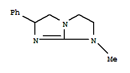 (9ci)-2,3,5,6-四氫-1-甲基-6-苯基-1H-咪唑并[1,2-a]咪唑結(jié)構(gòu)式_772992-87-7結(jié)構(gòu)式