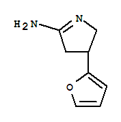 2H-pyrrol-5-amine,3-(2-furanyl)-3,4-dihydro-(9ci)Structure,773010-76-7Structure 2H-pyrrol-5-amine,3-(2-furanyl)-3,4-dihydro-(9ci) Structure,773010-76-7Structure