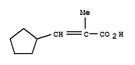 2-Propenoicacid,3-cyclopentyl-2-methyl-(9ci)Structure,773112-99-5Structure 2-Propenoicacid,3-cyclopentyl-2-methyl-(9ci) Structure,773112-99-5Structure