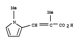 2-Propenoicacid,2-methyl-3-(1-methyl-1h-pyrrol-2-yl)-(9ci)Structure,773120-52-8Structure 2-Propenoicacid,2-methyl-3-(1-methyl-1h-pyrrol-2-yl)-(9ci) Structure,773120-52-8Structure
