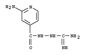 4-Pyridinecarboxylicacid,2-amino-,2-(aminoiminomethyl)hydrazide(9ci)Structure,77314-44-4Structure 4-Pyridinecarboxylicacid,2-amino-,2-(aminoiminomethyl)hydrazide(9ci) Structure,77314-44-4Structure