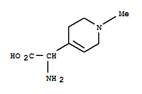 4-Pyridineaceticacid,alpha-amino-1,2,3,6-tetrahydro-1-methyl-(9ci)Structure,773798-60-0Structure 4-Pyridineaceticacid,alpha-amino-1,2,3,6-tetrahydro-1-methyl-(9ci) Structure,773798-60-0Structure