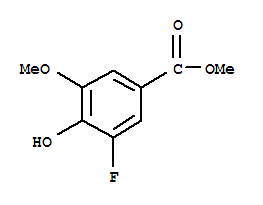 (9ci)-3-氟-4-羥基-5-甲氧基-苯甲酸甲酯結(jié)構(gòu)式_773874-64-9結(jié)構(gòu)式
