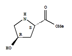(4s)-rel-(9ci)-4-羥基-D-脯氨酸甲酯結構式_775275-31-5結構式