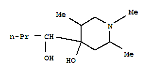 4-Piperidinemethanol,4-hydroxy-1,2,5-trimethyl-alpha-propyl-(9ci)Structure,775520-39-3Structure 4-Piperidinemethanol,4-hydroxy-1,2,5-trimethyl-alpha-propyl-(9ci) Structure,775520-39-3Structure