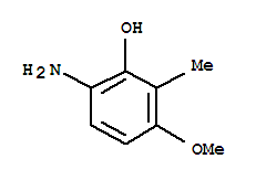 Phenol, 6-amino-3-methoxy-2-methyl-(9ci)Structure,776239-08-8Structure Phenol, 6-amino-3-methoxy-2-methyl-(9ci) Structure,776239-08-8Structure