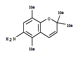 2H-1-benzopyran-6-amine,2,2,5,8-tetramethyl-(9ci)Structure,776253-44-2Structure 2H-1-benzopyran-6-amine,2,2,5,8-tetramethyl-(9ci) Structure,776253-44-2Structure