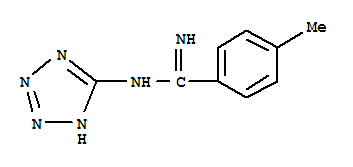 Benzenecarboximidamide, 4-methyl-n-1h-tetrazol-5-yl-(9ci)Structure,777816-34-9Structure Benzenecarboximidamide, 4-methyl-n-1h-tetrazol-5-yl-(9ci) Structure,777816-34-9Structure