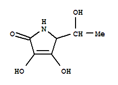(9ci)-1,5-二氫-3,4-二羥基-5-(1-羥基乙基)-2H-吡咯-2-酮結(jié)構(gòu)式_777835-01-5結(jié)構(gòu)式