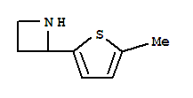 Azetidine, 2-(5-methyl-2-thienyl)-(9ci)Structure,777887-44-2Structure Azetidine, 2-(5-methyl-2-thienyl)-(9ci) Structure,777887-44-2Structure