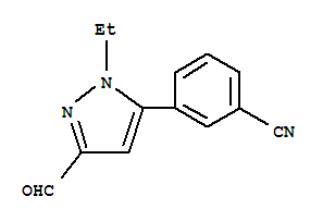 (9ci)-3-(1-乙基-3-甲?；?1H-吡唑-5-基)-苯甲腈結(jié)構(gòu)式_777952-87-1結(jié)構(gòu)式