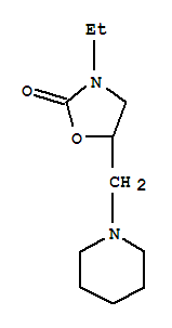 (9ci)-3-乙基-5-(1-哌啶基甲基)-2-噁唑烷酮結構式_779266-35-2結構式