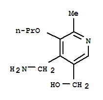 3-Pyridinemethanol,4-(aminomethyl)-6-methyl-5-propoxy-(9ci)Structure,779289-55-3Structure 3-Pyridinemethanol,4-(aminomethyl)-6-methyl-5-propoxy-(9ci) Structure,779289-55-3Structure