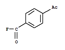 (9ci)-4-乙?；?苯甲酰氟結(jié)構(gòu)式_77976-03-5結(jié)構(gòu)式