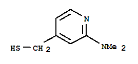 4-Pyridinemethanethiol,2-(dimethylamino)-(9ci)Structure,780723-20-8Structure 4-Pyridinemethanethiol,2-(dimethylamino)-(9ci) Structure,780723-20-8Structure