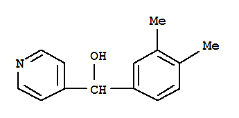 4-Pyridinemethanol,alpha-(3,4-dimethylphenyl)-(9ci)Structure,782504-44-3Structure 4-Pyridinemethanol,alpha-(3,4-dimethylphenyl)-(9ci) Structure,782504-44-3Structure