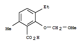 (9ci)-3-乙基-2-(甲氧基甲氧基)-6-甲基-苯甲酸結(jié)構(gòu)式_783266-21-7結(jié)構(gòu)式