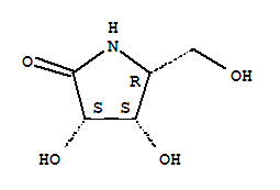 2-Pyrrolidinone, 3,4-dihydroxy-5-(hydroxymethyl)-, [3s-(3alpha,4alpha,5alpha)]-(9ci) Structure,783279-99-2Structure