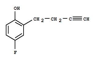 Phenol, 2-(3-butynyl)-4-fluoro-(9ci)Structure,783332-58-1Structure Phenol, 2-(3-butynyl)-4-fluoro-(9ci) Structure,783332-58-1Structure