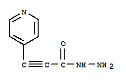 2-Propynoicacid,3-(4-pyridinyl)-,hydrazide(9ci) Structure,78584-34-6Structure