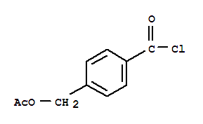 (9ci)-4-[(乙?；趸?甲基]-苯甲酰氯結(jié)構(gòu)式_78616-33-8結(jié)構(gòu)式