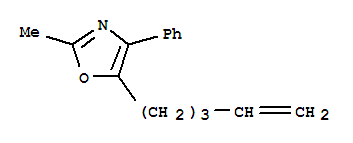 Oxazole, 2-methyl-5-(4-pentenyl)-4-phenyl-(9ci)Structure,786577-28-4Structure Oxazole, 2-methyl-5-(4-pentenyl)-4-phenyl-(9ci) Structure,786577-28-4Structure